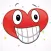 Love Heart Emo Face Expression