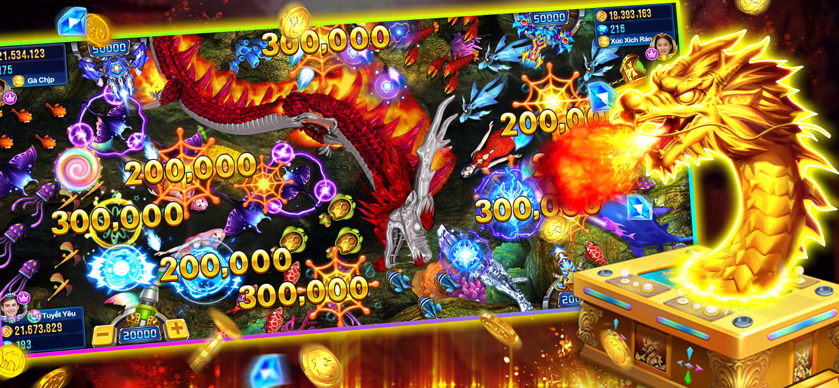 Dragon King:fish table games Screenshots