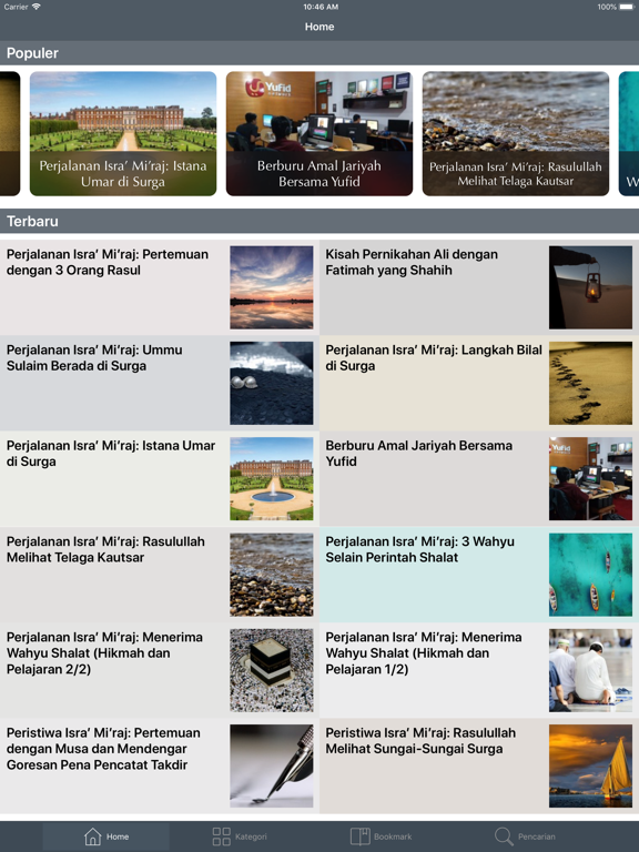 Kisah Muslim iPad Screenshots