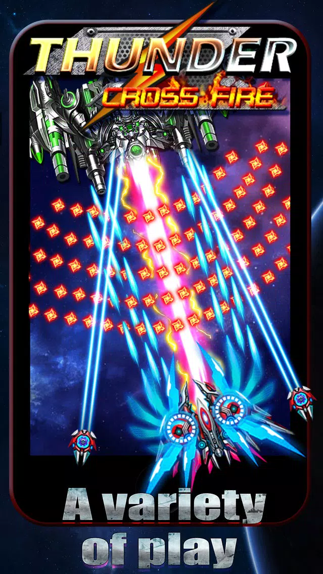 Thunder cross fire:force war (free aircraft games) Screenshots