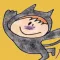 Black cat KURO 1 stickers