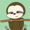 Cute Sloth Stickers !