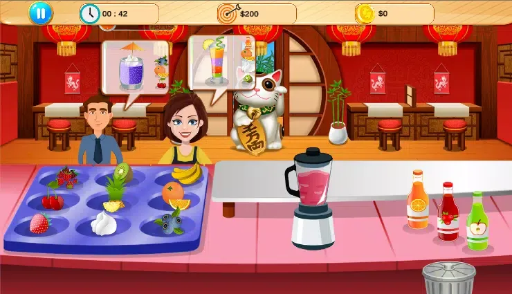 Fruit Juice Restaurant Screenshots