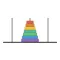 Flat Tower Of Hanoi