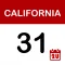 California Calendar 2020-2021