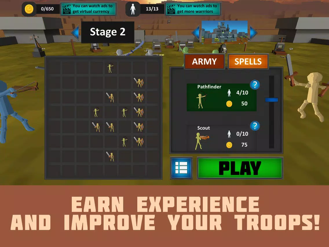 Dummy Arena - Legacy Battle iPad  Screenshots