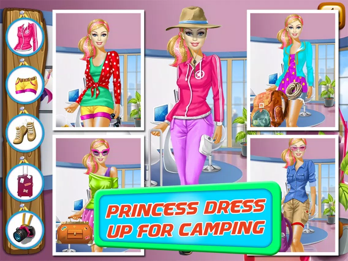 Family Going To Camping Kids Games iPad 應用截圖
