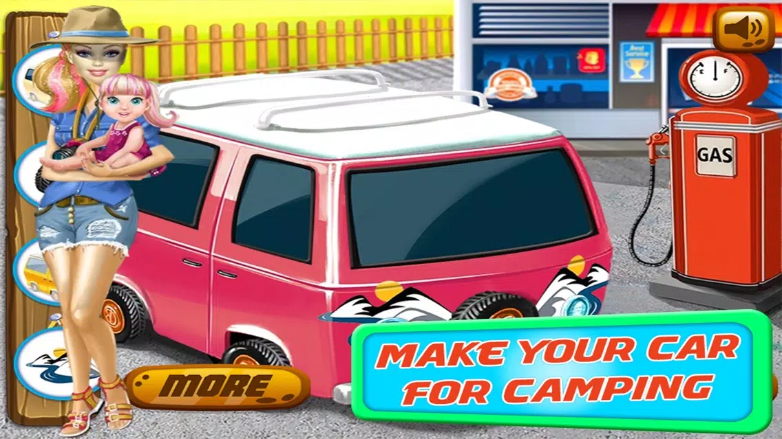 Family Going To Camping Kids Games應用截圖