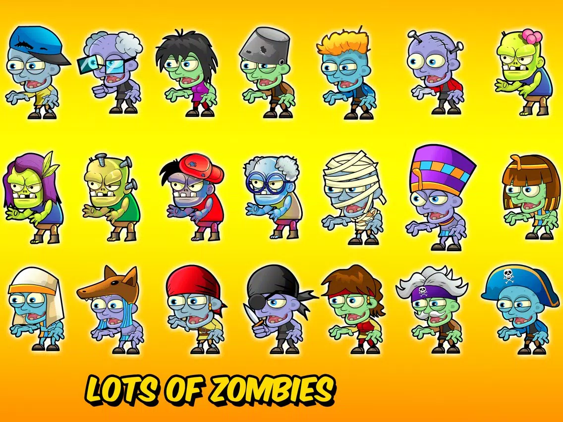 Captures d'écran de Zombie Dunk iPad 