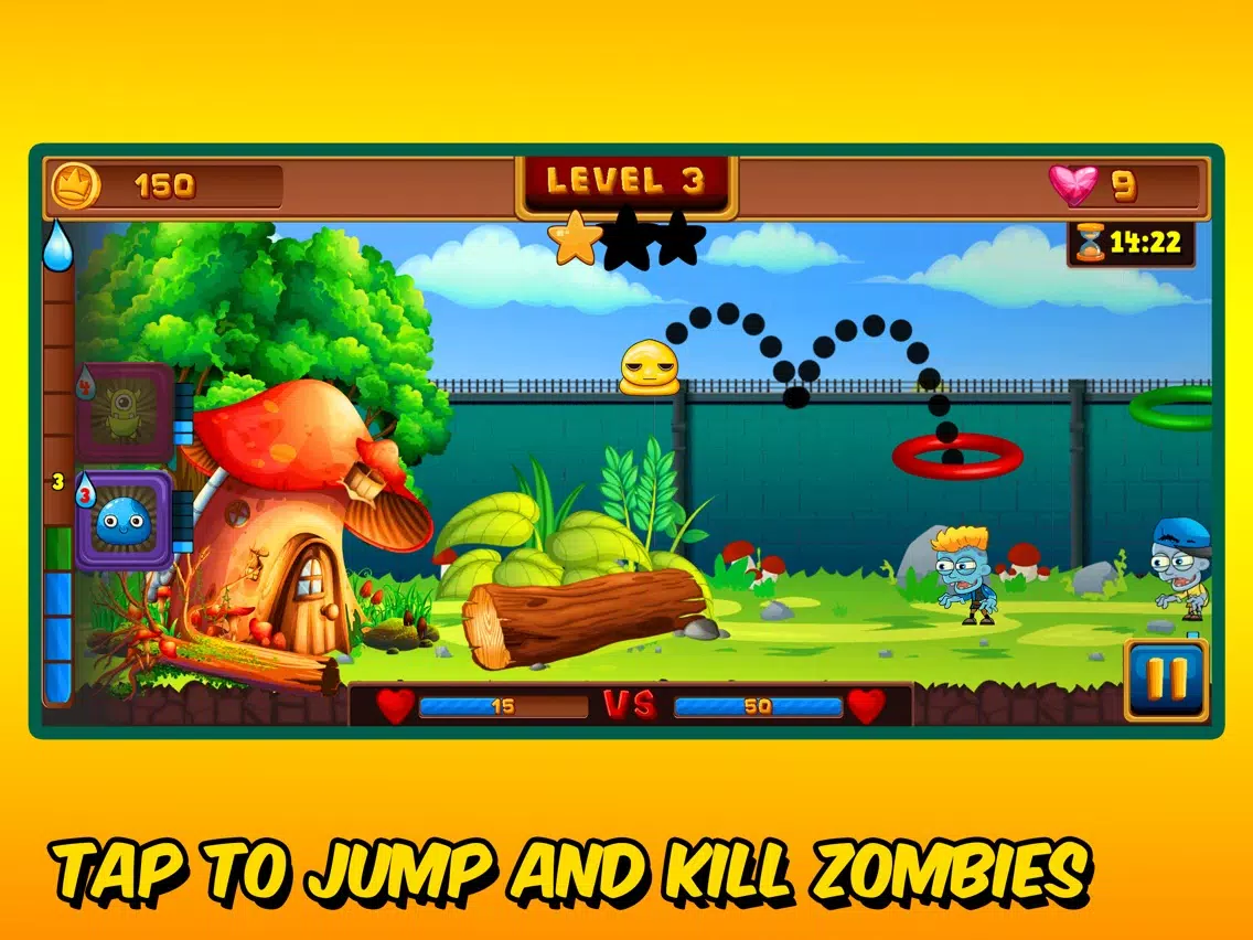 Captures d'écran de Zombie Dunk iPad 