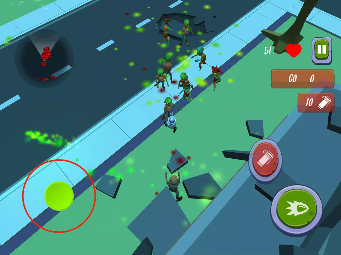 Capturas de pantalla de Cowboy Zombie Survival hero iPad 