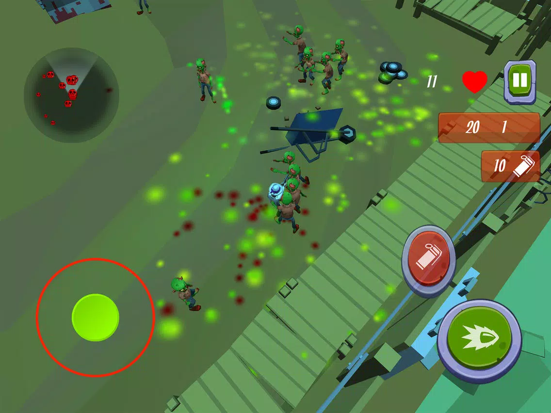 Capturas de pantalla de Cowboy Zombie Survival hero iPad 
