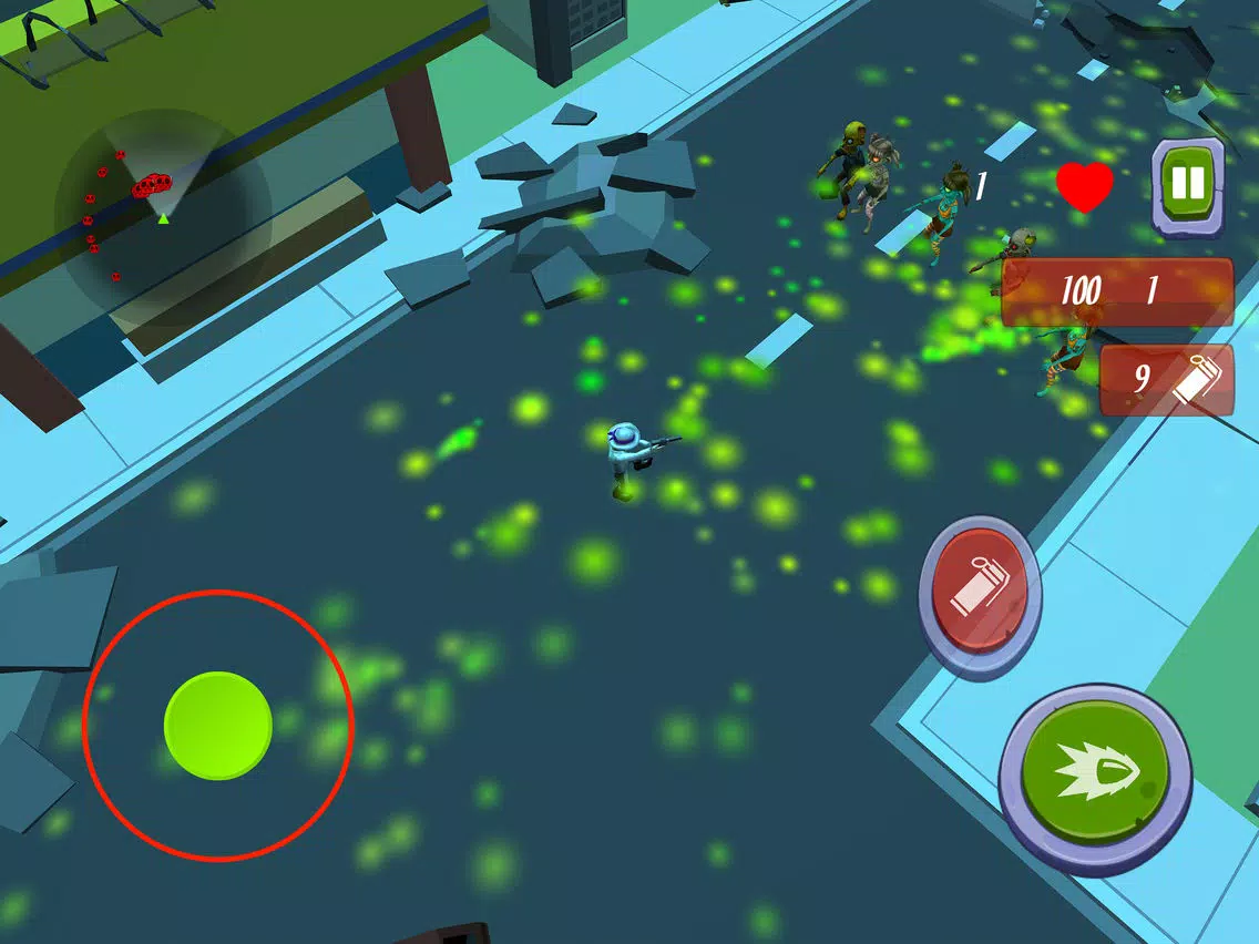 Capturas de pantalla de Cowboy Zombie Survival hero iPad 