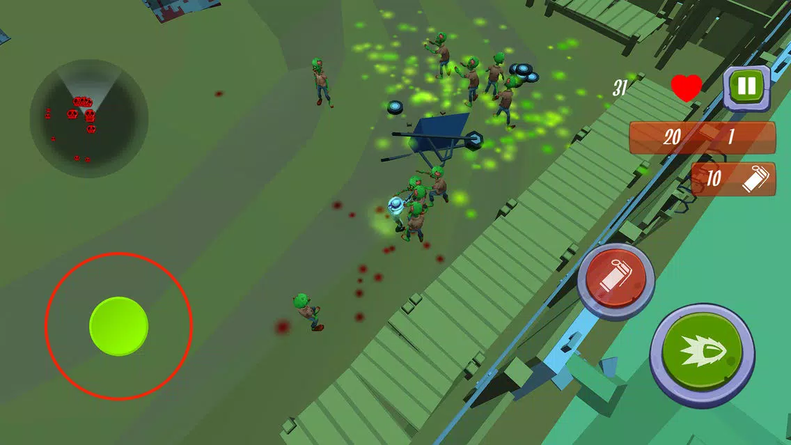 Capturas de pantalla de Cowboy Zombie Survival hero