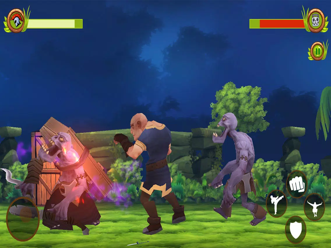 Zrzuty ekranu Street fight 3d: Super warrior iPad 