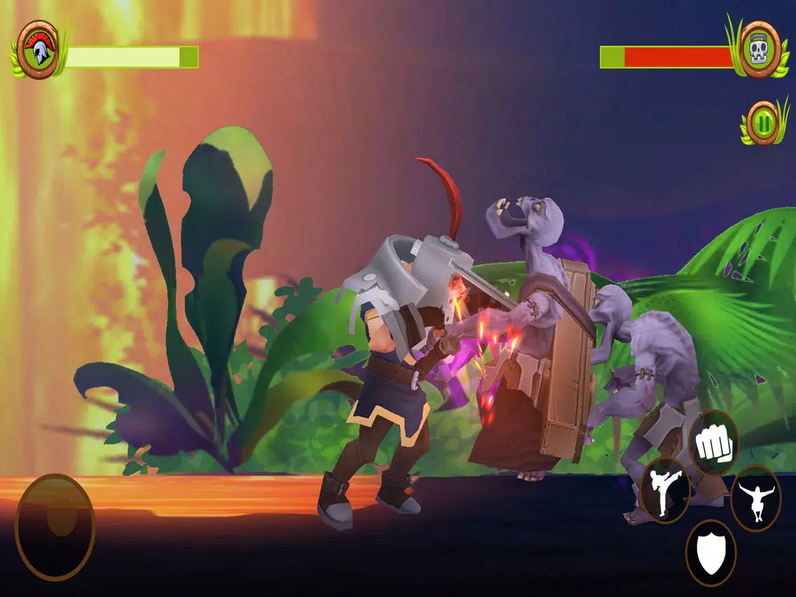 Zrzuty ekranu Street fight 3d: Super warrior iPad 