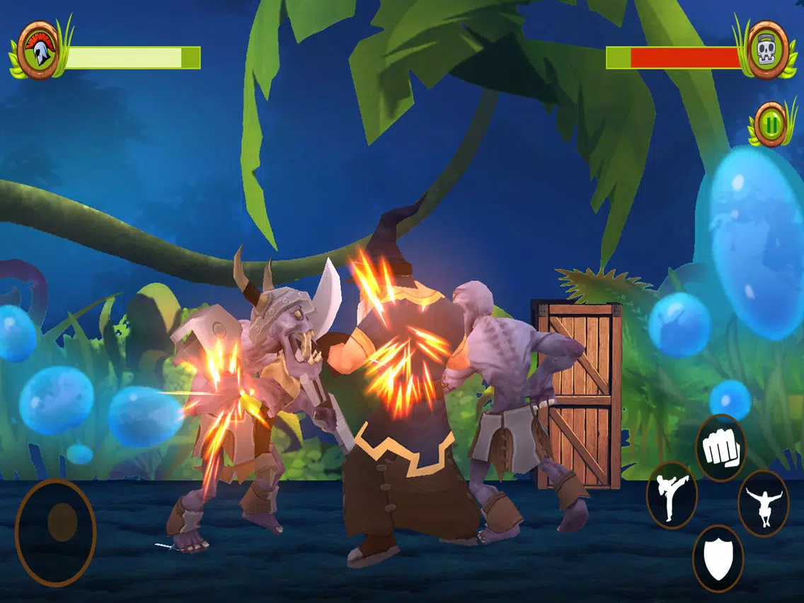 Zrzuty ekranu Street fight 3d: Super warrior iPad 