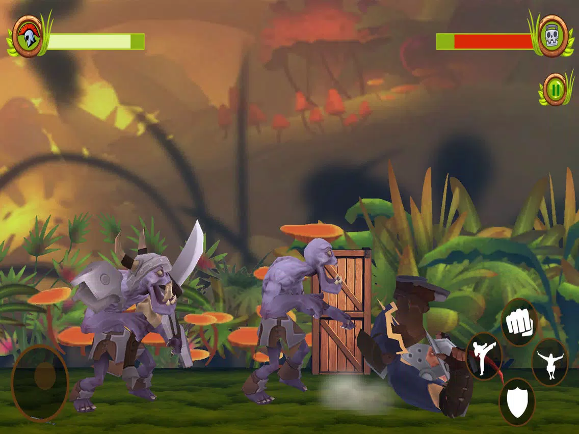 Zrzuty ekranu Street fight 3d: Super warrior iPad 