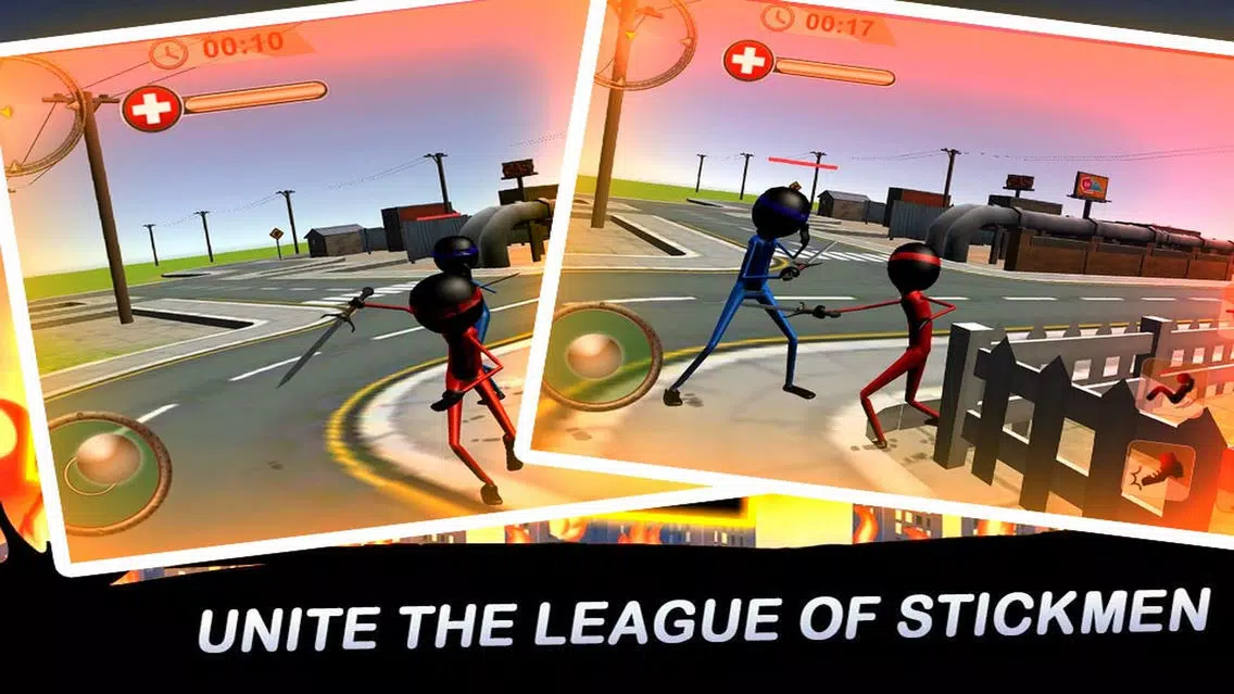 Stickman Fight Street City Screenshots