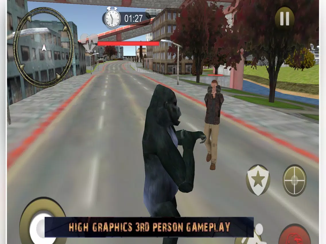 Apes Fighting iPad  Screenshots