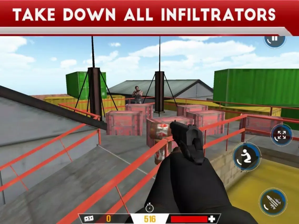 Epic Counter Terrorist FPS iPad Screenshots