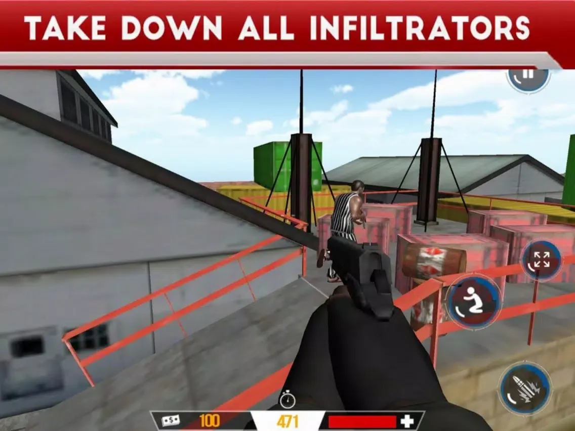 Epic Counter Terrorist FPS iPad Screenshots
