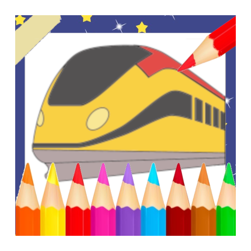 Train Speeds Coloring Books