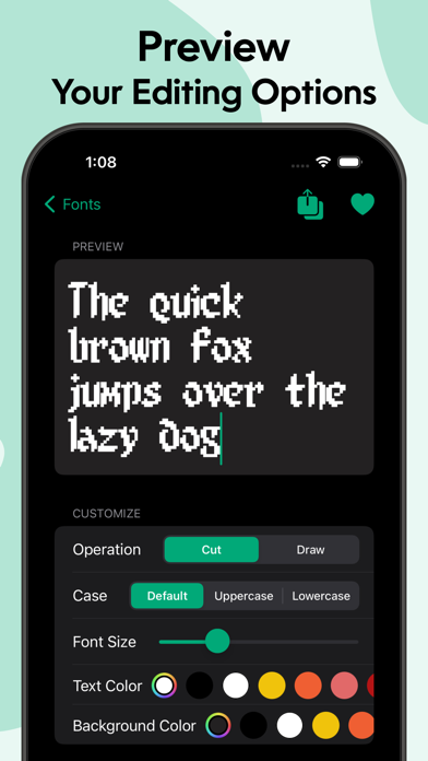 Font Space for Cut Machines Screenshots