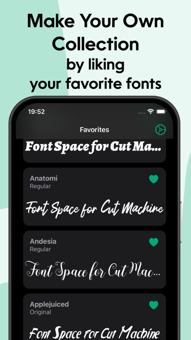 Font Space for Cut Machines Screenshots