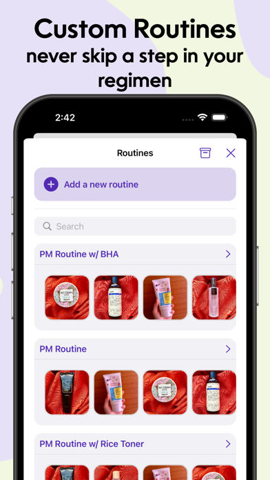 Dewy: Skincare Routine Journal Screenshots