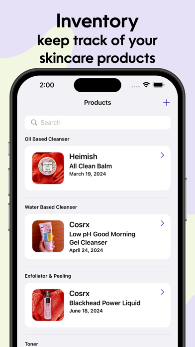 Dewy: Skincare Routine Journal Screenshots