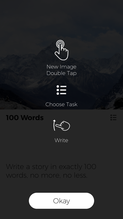 Writing Roulette - Writing app to inspire all authors everywhere Screenshots