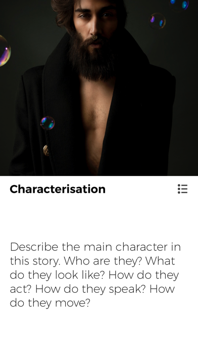 Writing Roulette - Writing app to inspire all authors everywhere Screenshots
