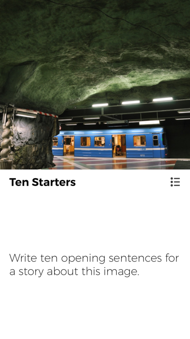 Writing Roulette - Writing app to inspire all authors everywhere Screenshots