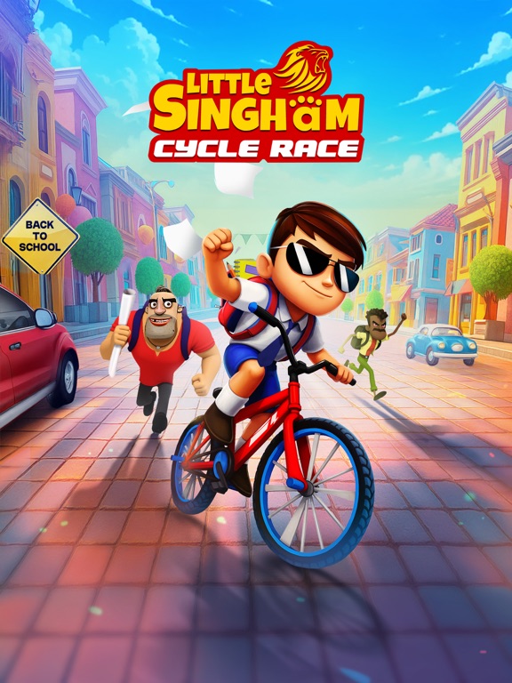 Little Singham Cycle Race iPad  Ekran Görüntüleri