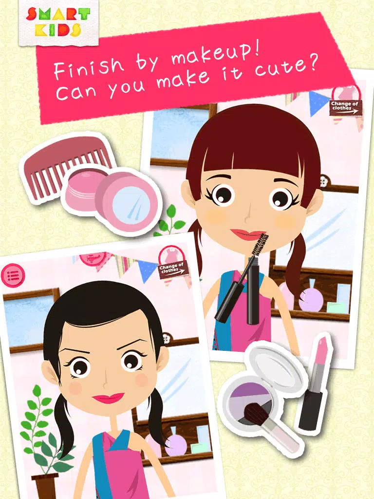 World's girls fashion -Game of dress-up ethnic costumes and make-up for girls iPad Screenshots