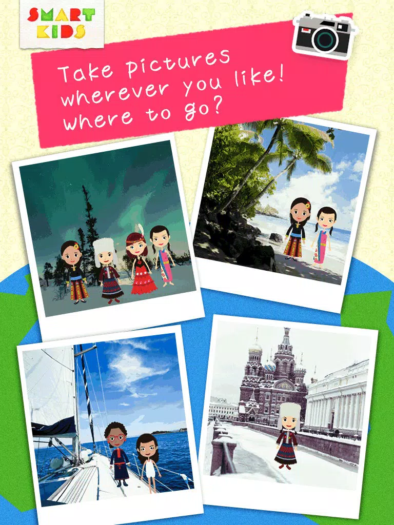 World's girls fashion -Game of dress-up ethnic costumes and make-up for girls iPad Screenshots