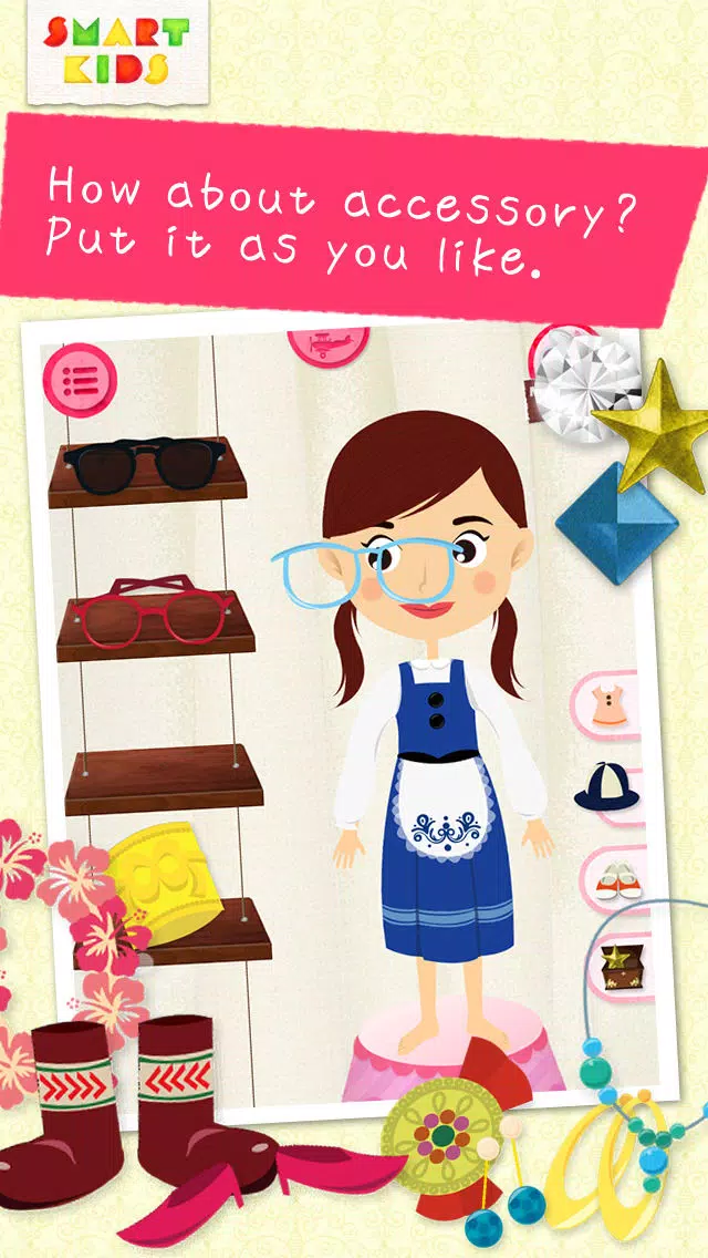 World's girls fashion -Game of dress-up ethnic costumes and make-up for girls Screenshots