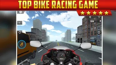 Tangkapan skrin Moto Speed in City