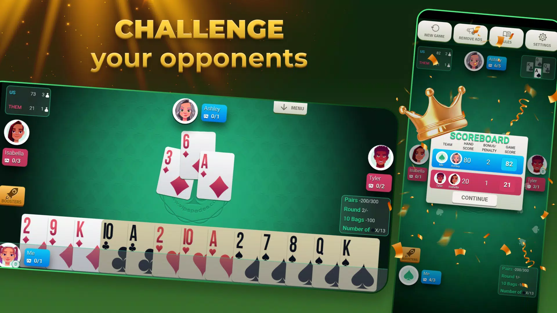 Spades Screenshots