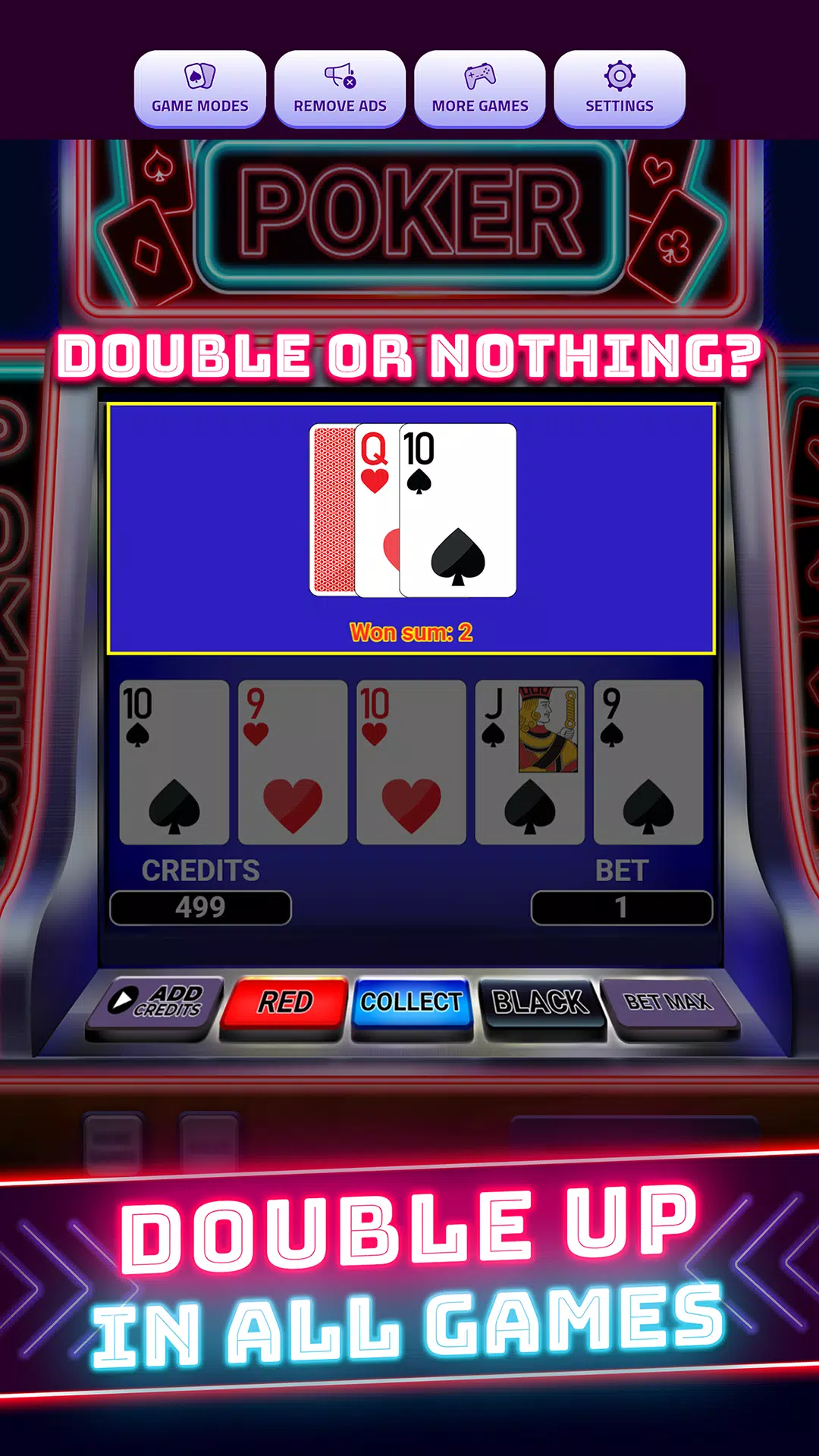 Video Poker Screenshots