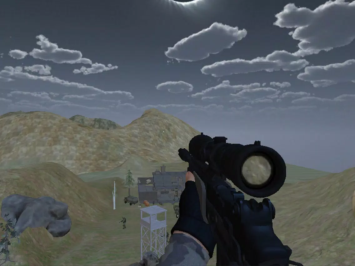 Tangkapan skrin The Sniper Elite Force 3d iPad 