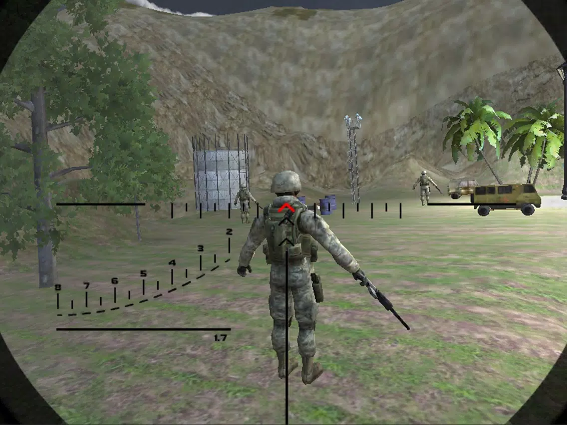 Tangkapan skrin The Sniper Elite Force 3d iPad 