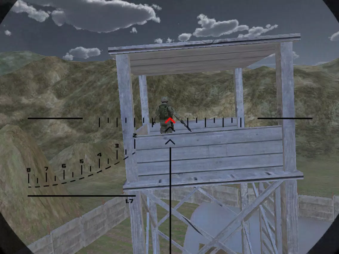 Tangkapan skrin The Sniper Elite Force 3d iPad 