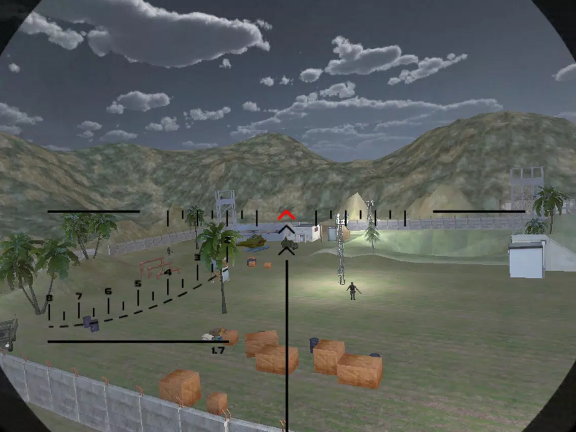 Tangkapan skrin The Sniper Elite Force 3d iPad 