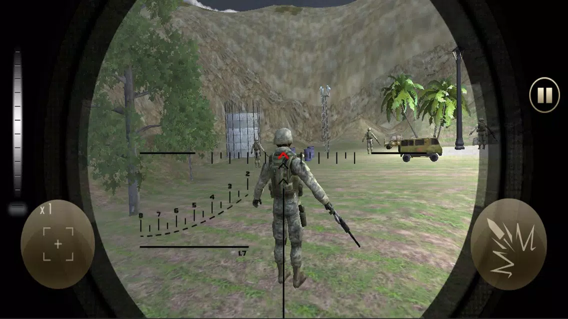 Tangkapan skrin The Sniper Elite Force 3d