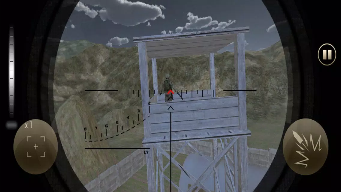 Tangkapan skrin The Sniper Elite Force 3d