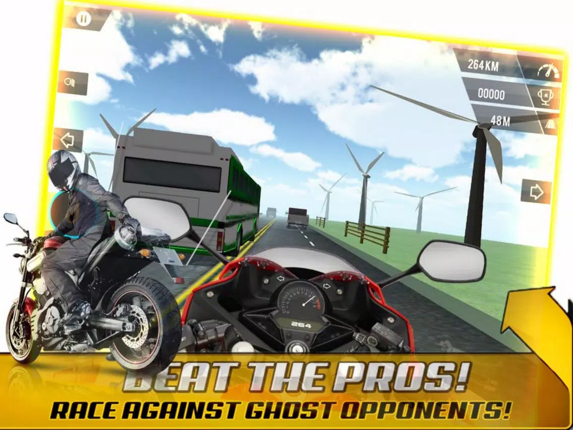 Ảnh chụp màn hình của Supper Speed Streel Land - Bike Turbo iPad 