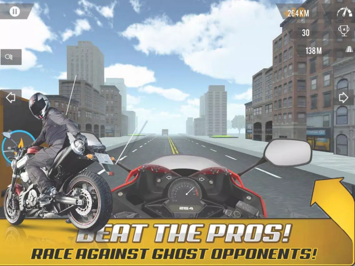 Ảnh chụp màn hình của Supper Speed Streel Land - Bike Turbo iPad 