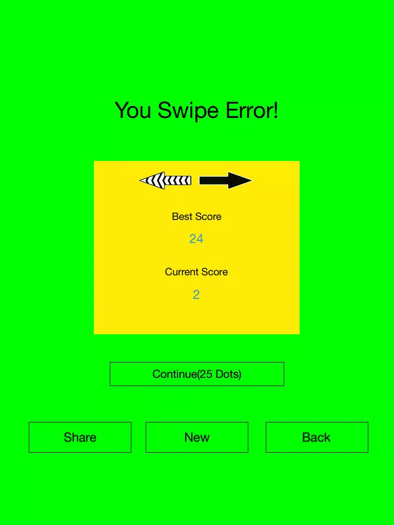 Swipe Arrows - Can't Stop iPad  سکرین شاٹس
